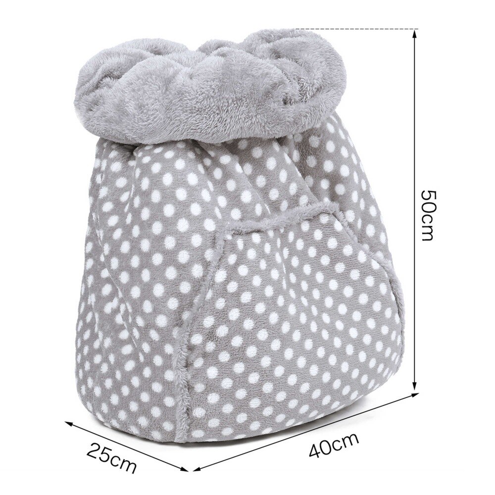 Saco de dormir de lana para gatos cama para perros pequeños mascotas alfombrilla de gato casa perrera suave cama para dormir productos para mascotas: gray3