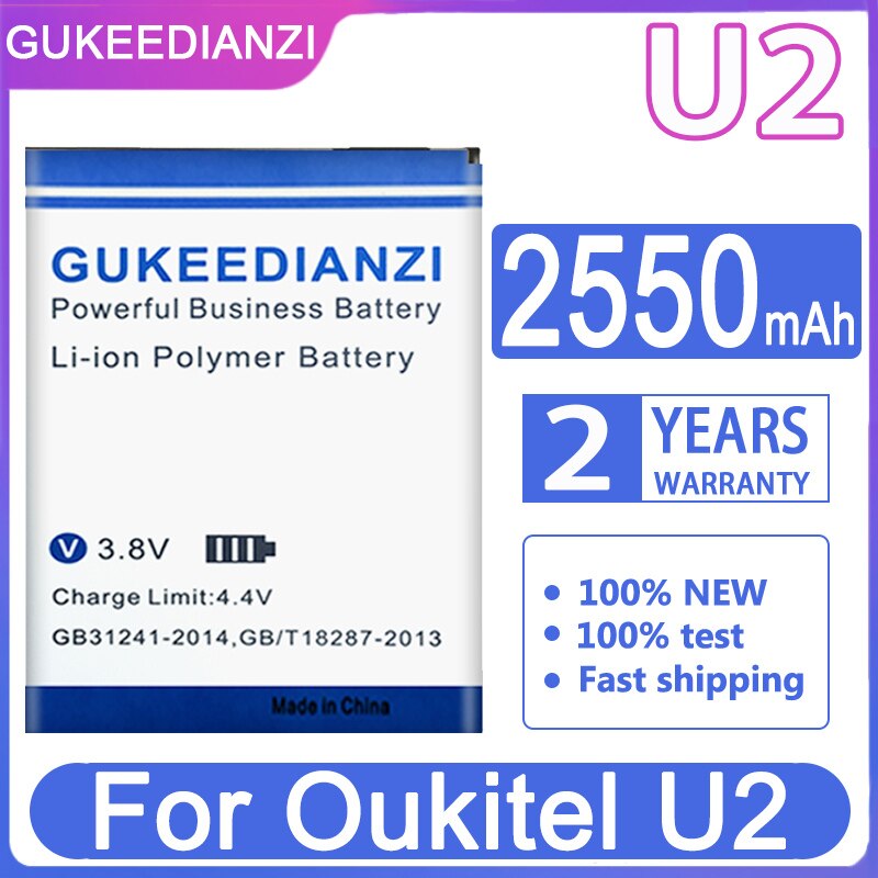 Battery for Oukitel U10 U11 U15 U16 U18 U20 U22 U23 U7 U2 MAX plus Pro U11Plus U15Plus U16Max U20Plus U7MAX U7plus U7Pro + tools: U2