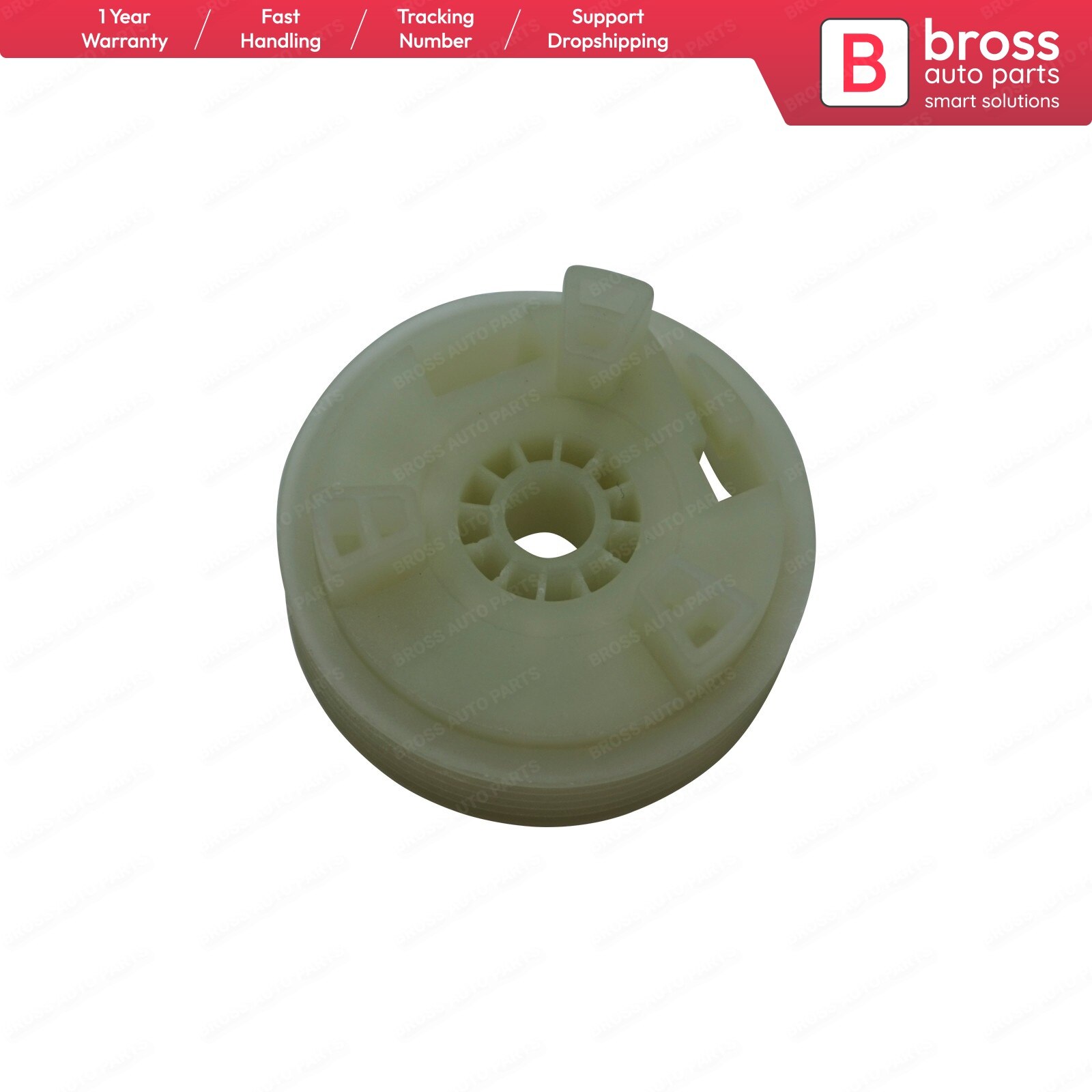 Bross Auto-onderdelen BWR5233 Venster Regulator Reparatie Wiel Linksvoor Deur 68070267AD Voor Fiat 500 2007-Op Uit turkije