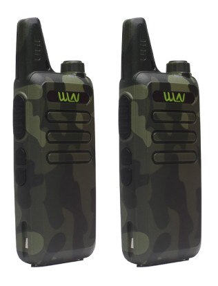 2Pcs Wln KD-C1 Walkie Talkie 400-470 Mhz 5W Power 16 Kanaals Kaili Mini Handheld transceiver C1 Draagbare Twee Manier Radio: 2 pcs cam / EURO