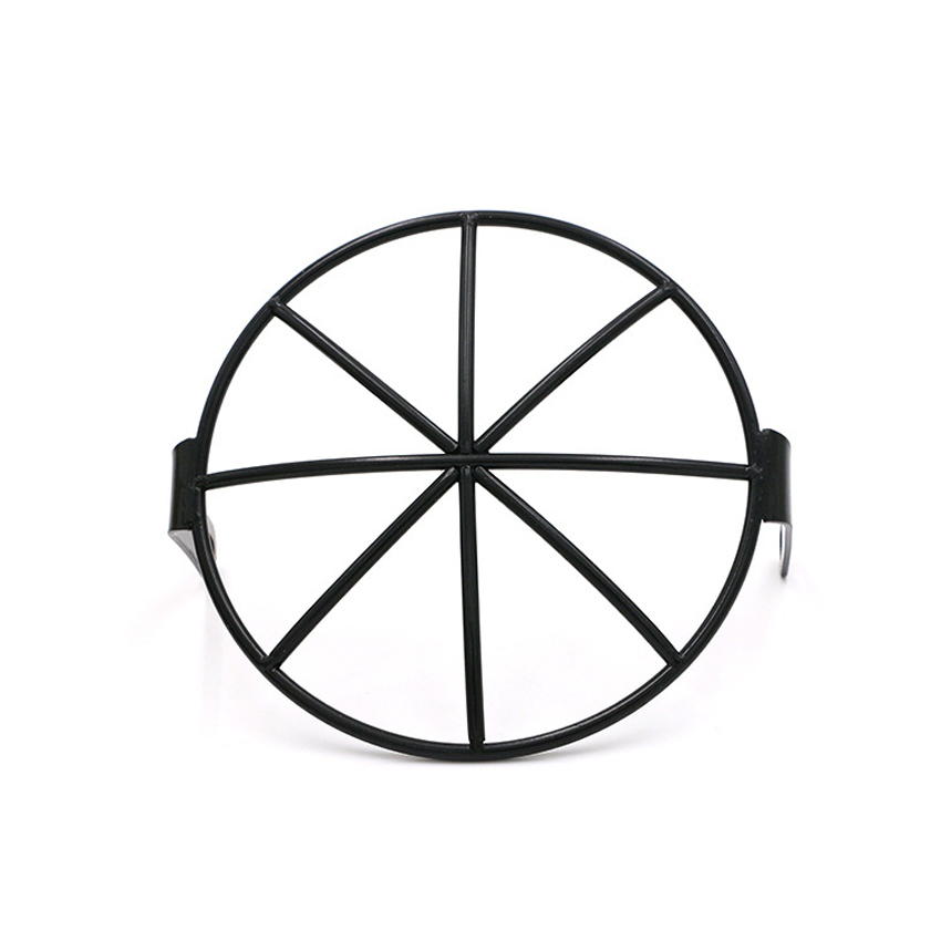 Universal Motorcycle Headlight Protector Guard 6.5inch Motorbike Light Lamp Metal Cover Mesh Grill Mask for Harley CG125 GN125: Clear