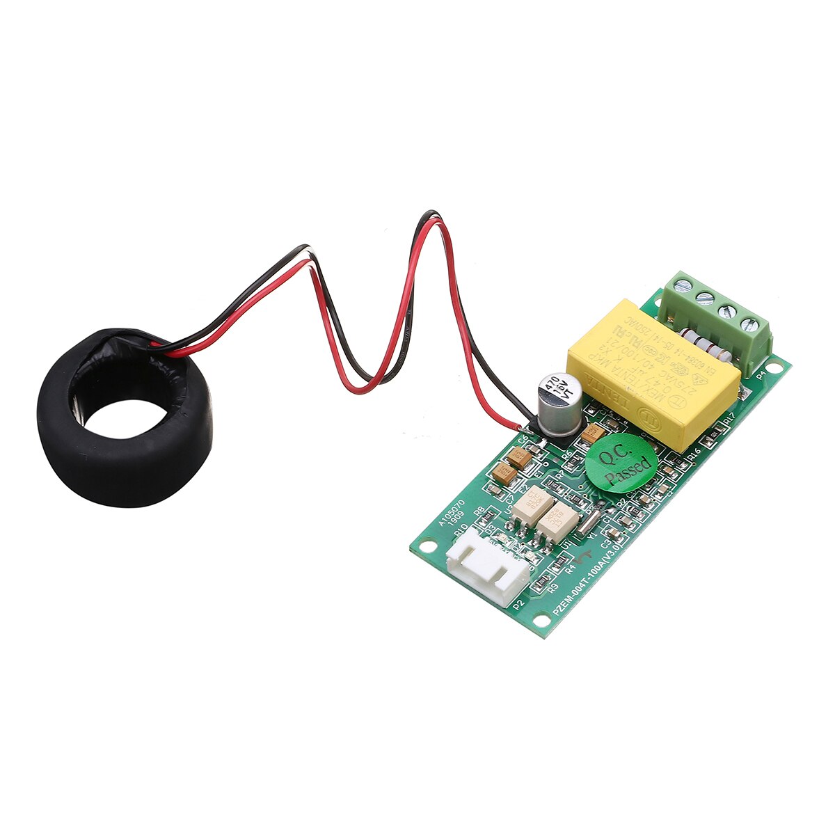 100A Host +Closed CT Digital Display AC Voltmeter Ammeter Power Meter Electric Energy Head Serial Communication 0-100A PZEM-004T