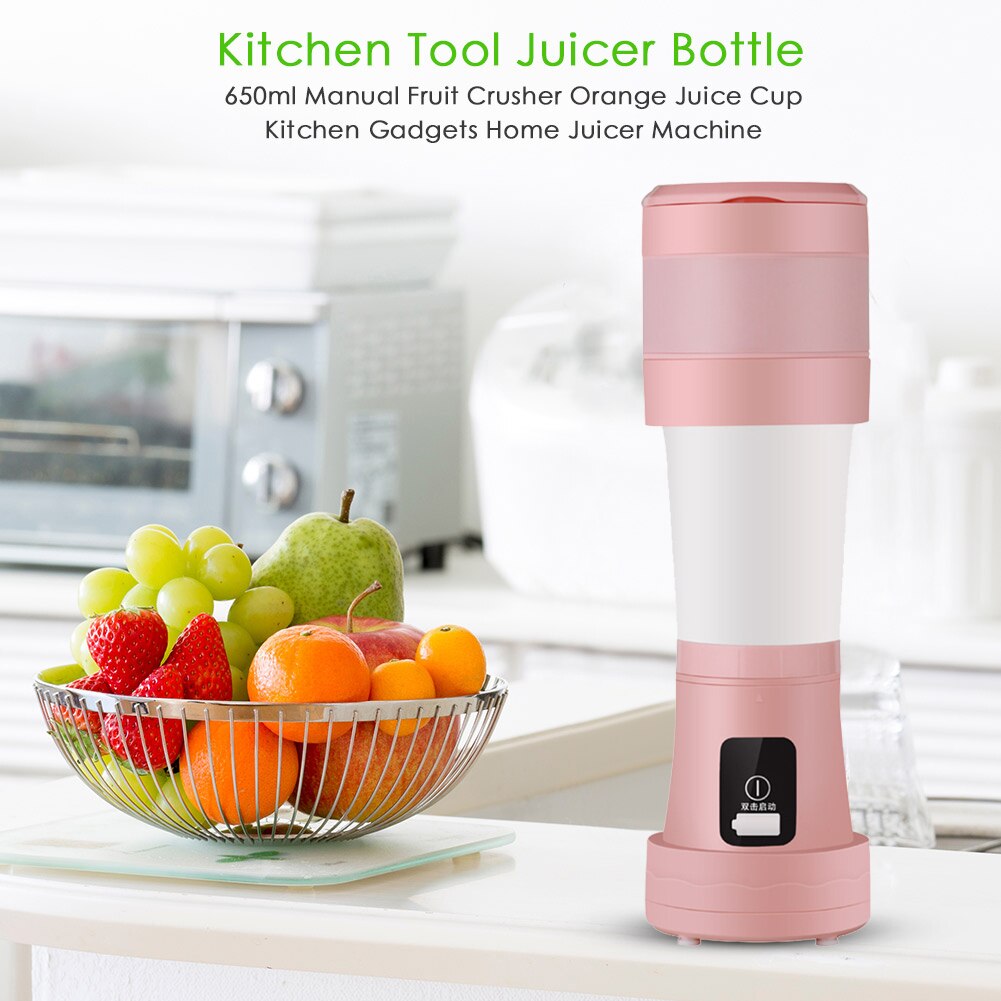 Xtabarya Draagbare Elektrische Juicer Blender Usb Mini Fruit Mixer