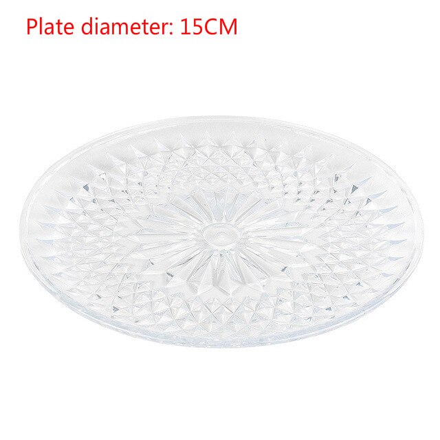 Europäischen Kuchen Stehen Obst Snack Ablage Platten 3-schicht Kunststoff Platte Hochzeit Party Lagerung Tabletts dekore: 5