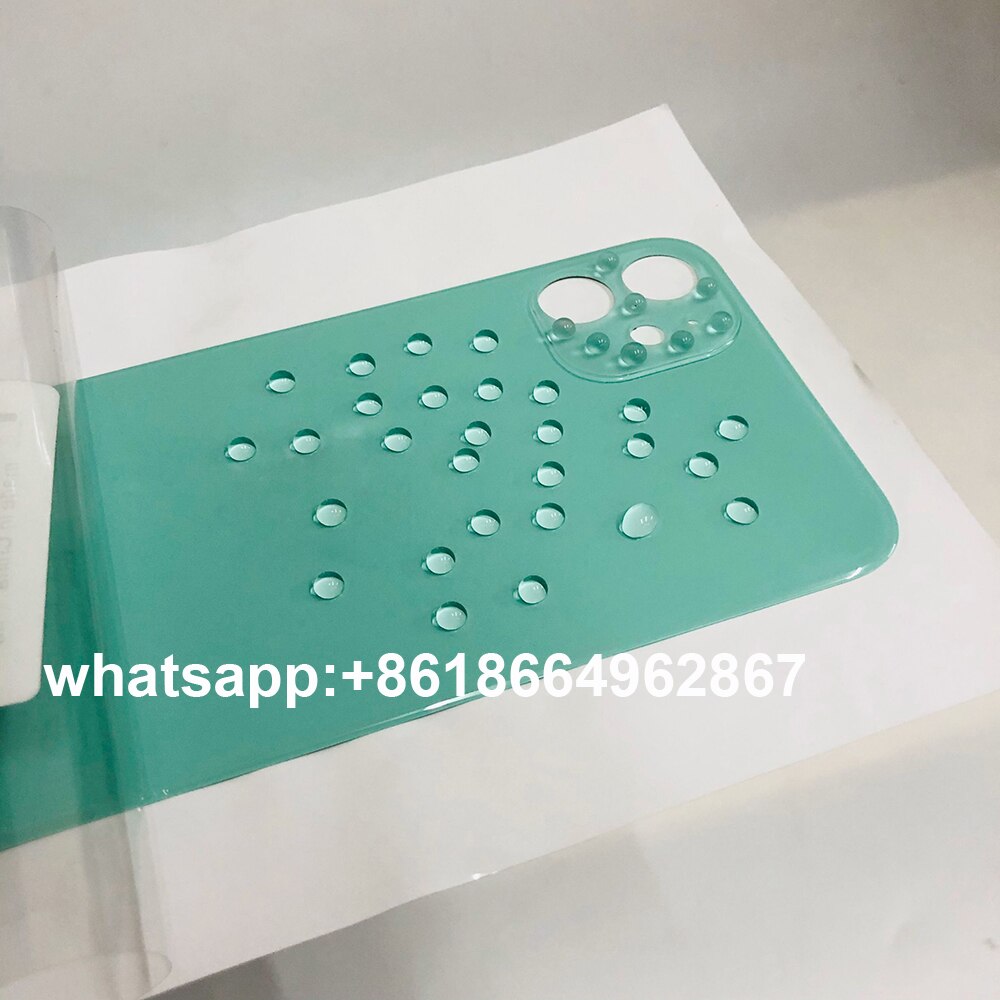 Carcasa de repuesto de cristal trasero con orificio grande para iPhone 11 11Pro 11Pro Max carcasas y marcos para teléfonos móviles