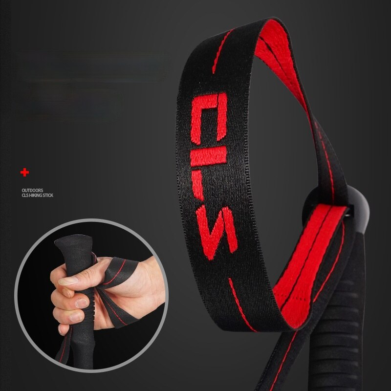 Ultralight Walking Sticks Trekking Pole Telescopic Cane Aluminum Crutch Outdoor Portable Hiking Gear Mountaineering Equipment