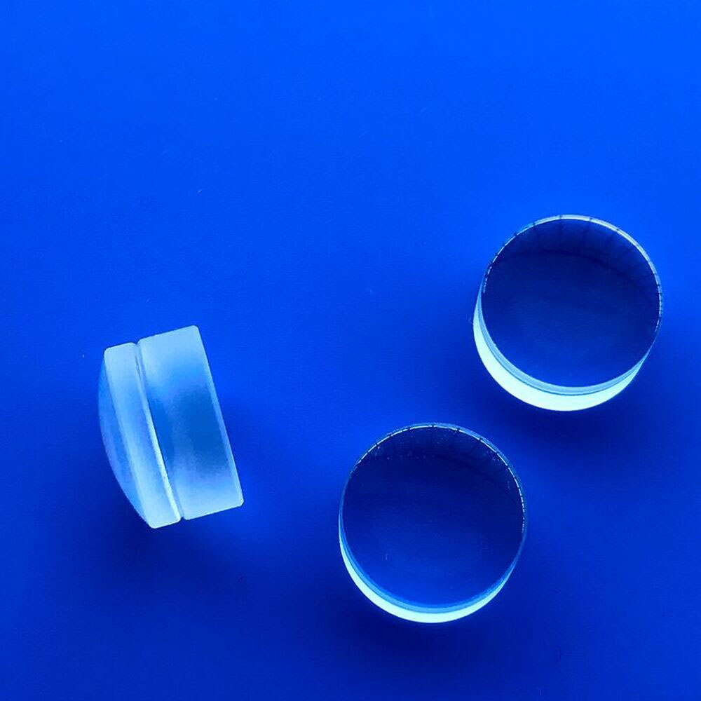 Optical Glass Cemented lens Eyepiece 15mm Diameter&32mm Focal Length ZF6/ZK6 material glued lenes Coated