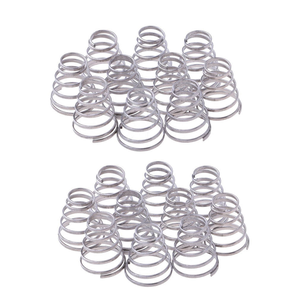 20pcs Replacement Springs Bike Wheel Skewer Quick Release Spring Bicycle Skewer for Bike Front Rear Quick Release Skewer