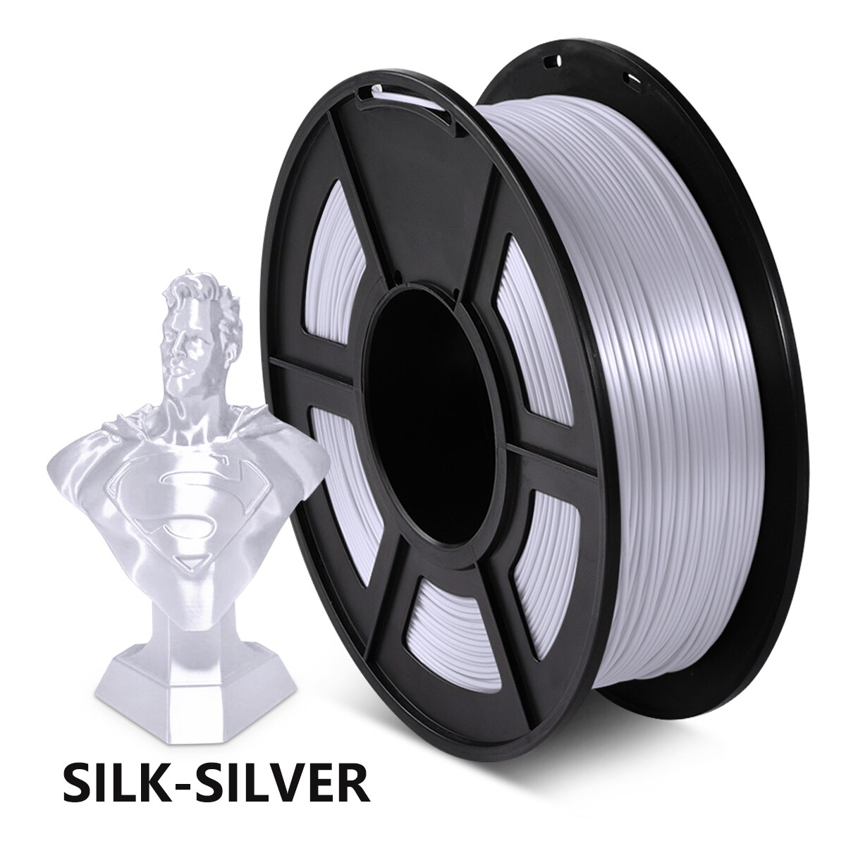 3D Printer Filament DIY SILK Filament Yellow SILK 1kg 2.2 lbs 1.75mm per roll for 3D printing Refills: SILK SILVER