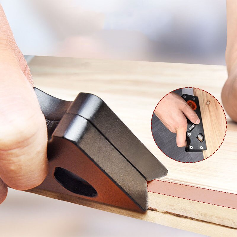 Chamfer Plane Woodworking Hand Planer 45 Degree Bevel Cutter Head Edge Corner Flattening Tool Manual Planer Carpenter Hand Tools