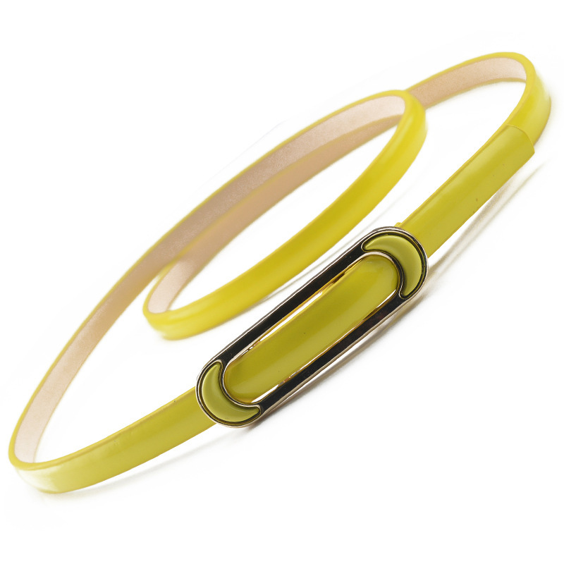 JasGood 2 stuks leren damesriem, klassieke riem met metalen gesp, tailleriem voor jeansbroeken, zwart en bruin (zilveren gesp), M:110cm(Taillengröße 78cm-90cm