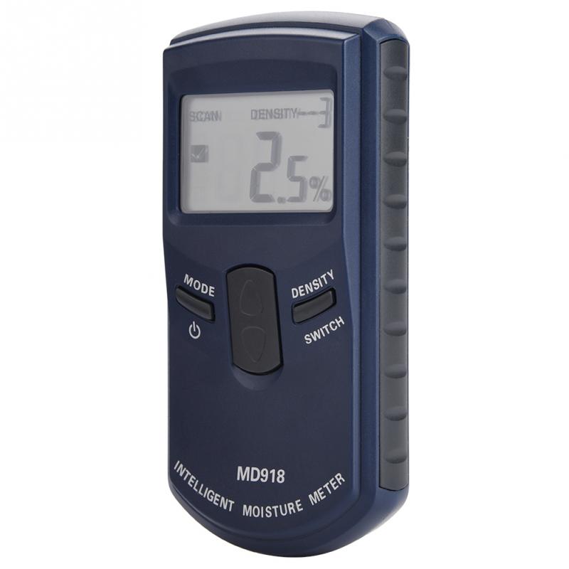 Détecteur numérique d&#39;humidité MD918 LCD inductif, humidimètre pour bois, 4% ~ 80% RH