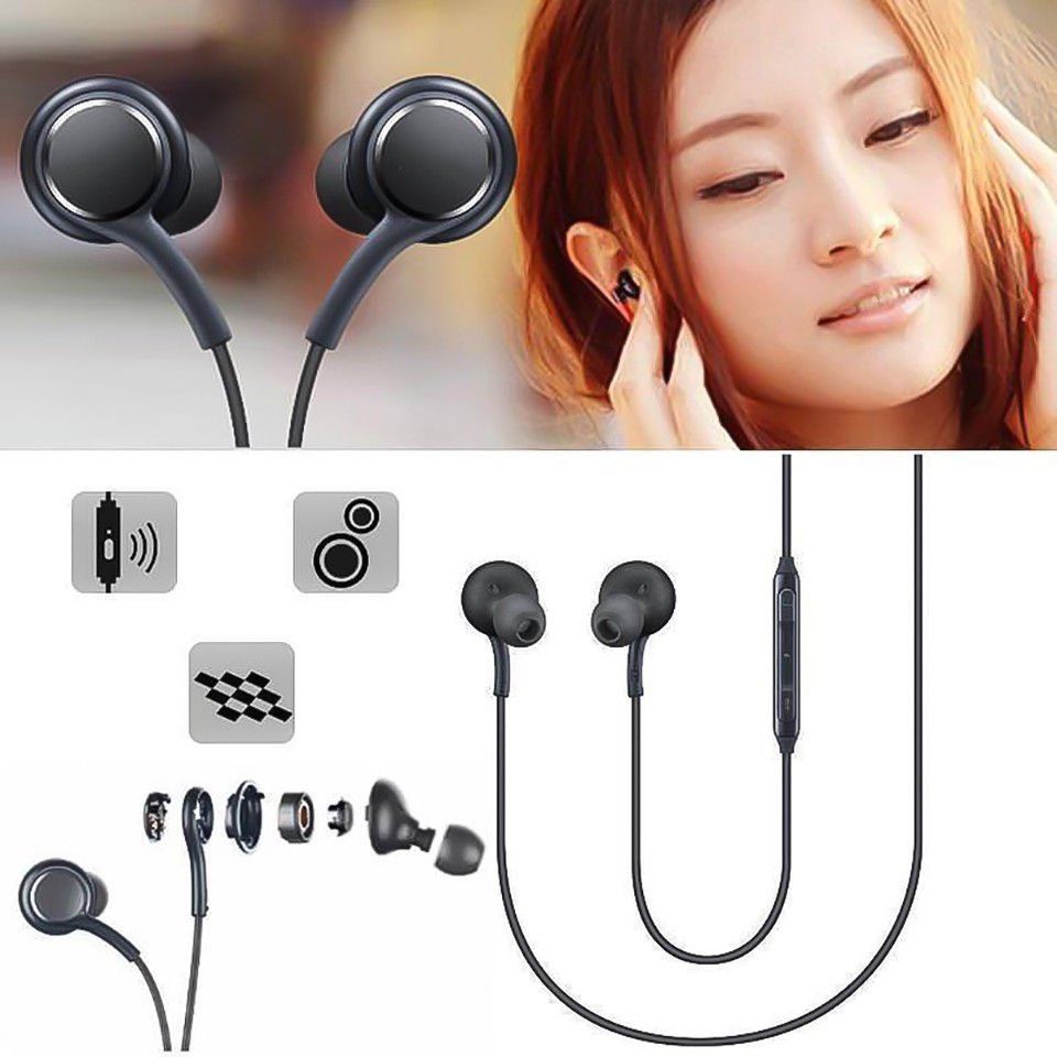 Oordopjes voor samsung galaxy  s8 oordopjes oordopjes koptelefoon stereo in-ear headset oordopjes met draad sportbas koptelefoon voor xiaomi