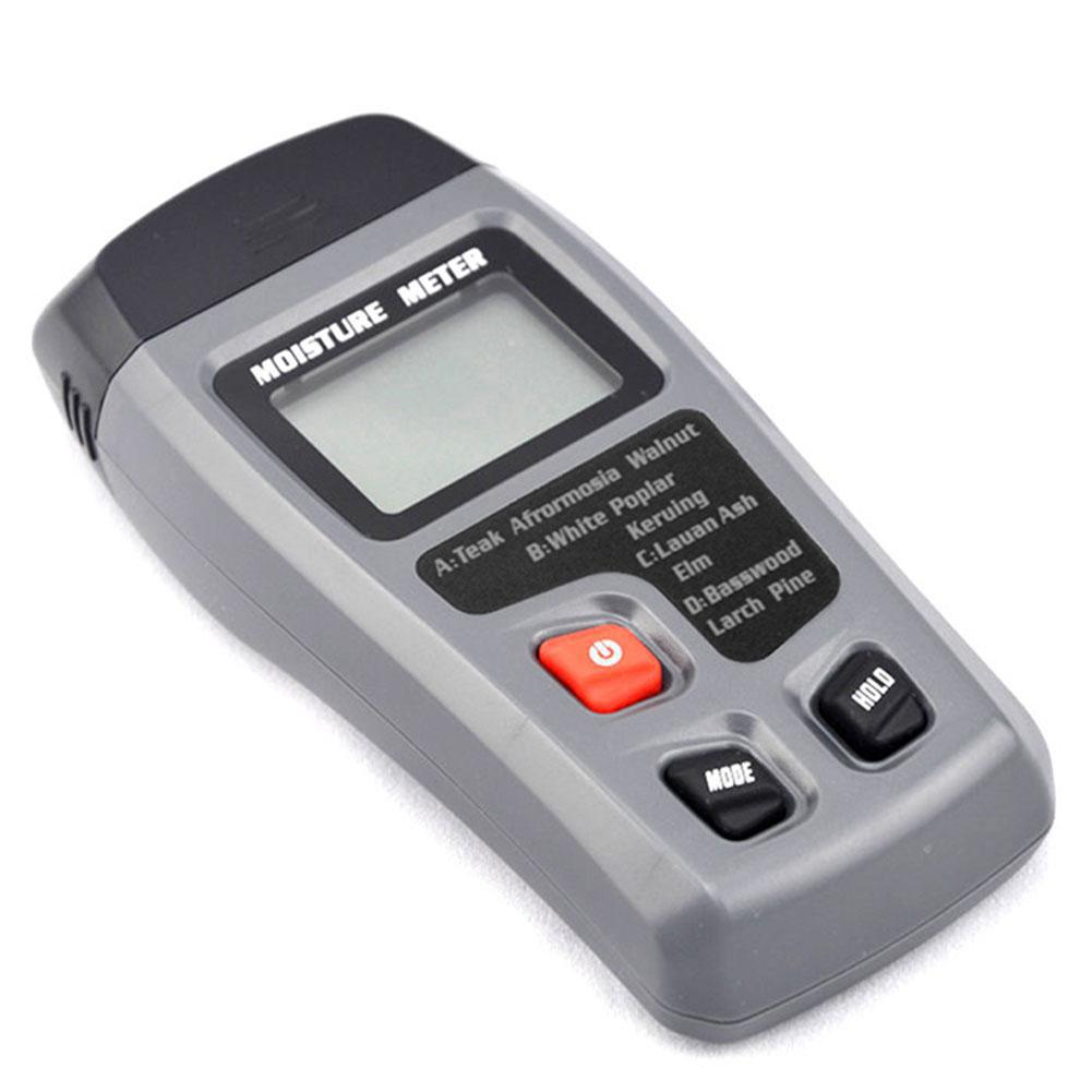 Digital Wood Moisture Meter Humidity Tester Timber Damp Detector