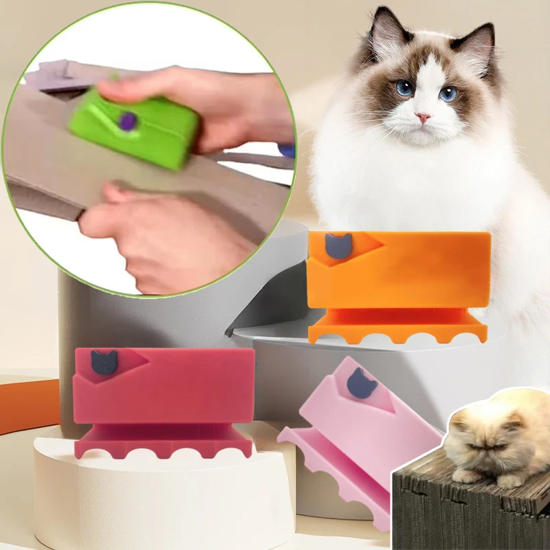 Cute Cat Scratch Cardboard Cutting Machine Paper Cutter Guillotine DIY Tool Scrapbooking Supplies Paper Die Cutters Crafts Arts