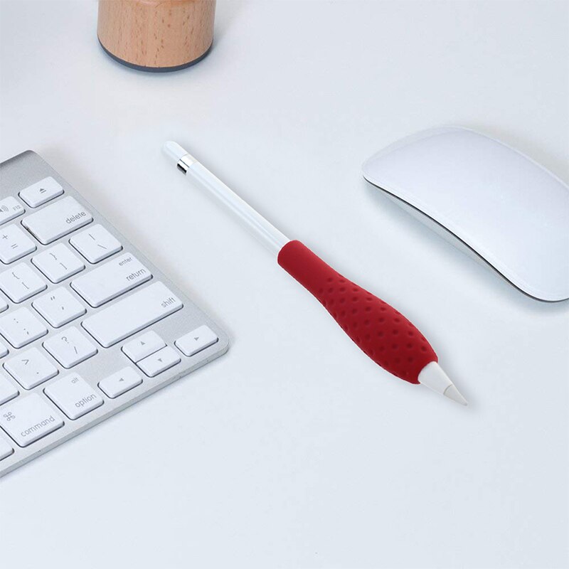 Protection souple pour stylet Apple, manchon en silicone pour stylet Ipad Pro, anti-glissement, bonne prise en main,