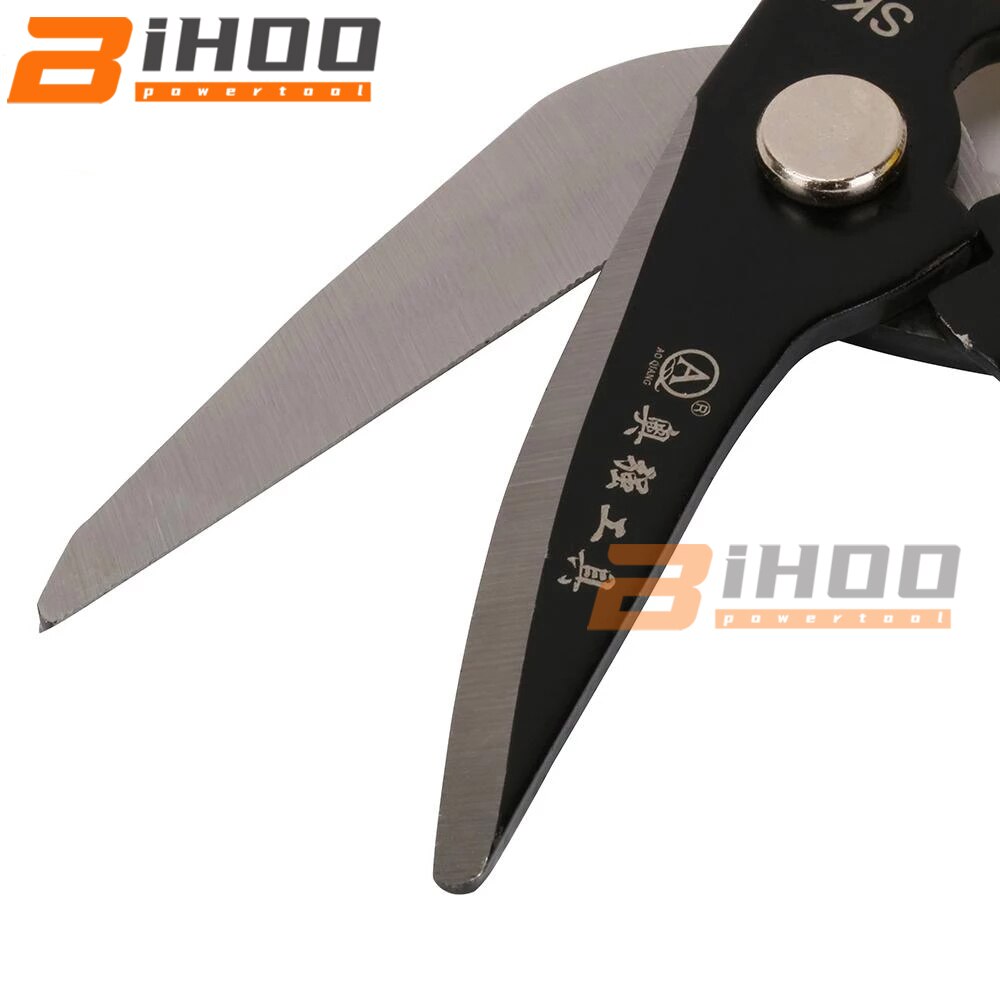 200mm Metal Shear Bevel Head Curved Cut Sheet Metal Heavy Duty Shear Scissors for Cutting Iron