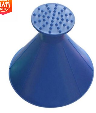 Joylove raspador de gelo do carro em forma funil removedor neve deicer cone ferramenta janela vidro limpeza chuva engrenagem acessórios: 2