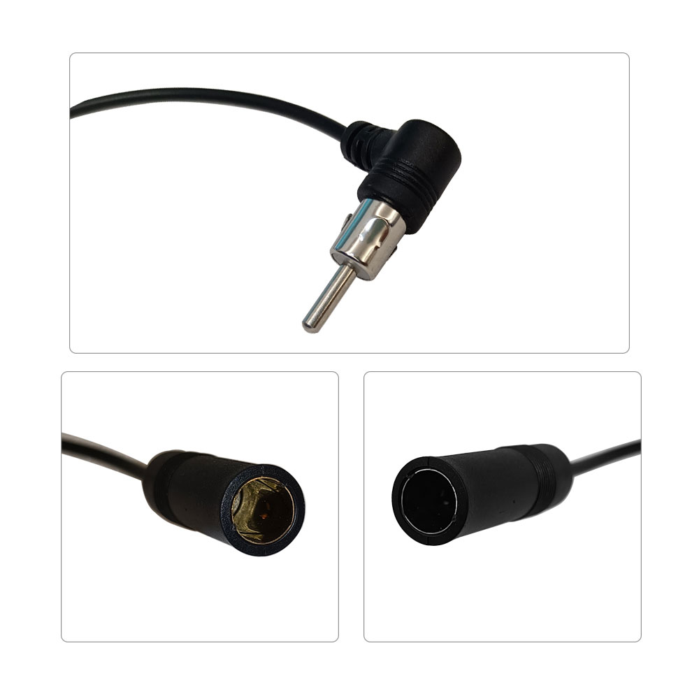 20Cm Auto Stereo Audio Radio Antenne Adapter Voertuig Am/Fm Radio Antenne Extensie Auto Fm Bedrading Kabel