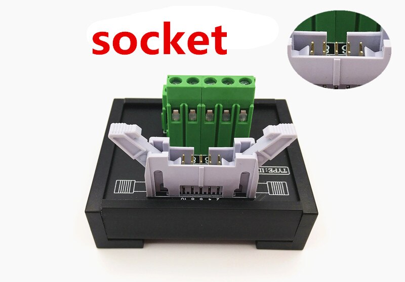 IDC10-ZA relay terminal PLC transfer terminal wiring board transfer board horns relay terminal station acquisition card