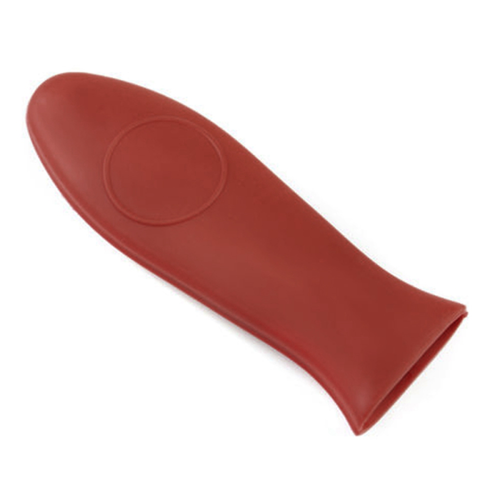 Silicone Cookware Parts -Handle Holder Lodge Sleeve Ashh Cover Grip for Kitchen Pan Hold
