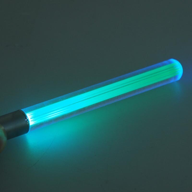 Mini Lightsabre LED with Keychain Lovely Portable Light Keychain Light LED Lamp Flashlight (4* AG3)