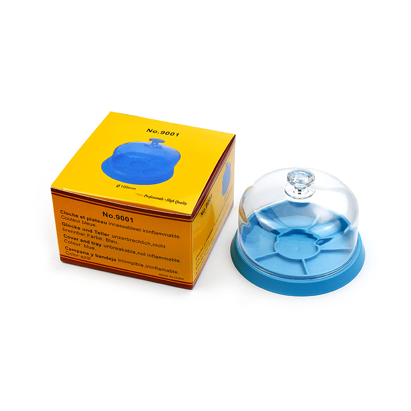 Horloge Deel Beweging Accessoires Opbergdoos Voor Horloge Reparatie Batterij Vervangende Opening Gereedschap Opslag Stofdichte Behuizing Lade: Bruin