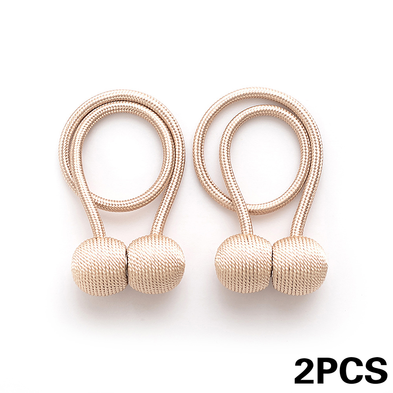 modern minimalist agnetic Curtain Tieback Clip Curtains Buckle Holder Decorative Home Curtains Accessories: light green