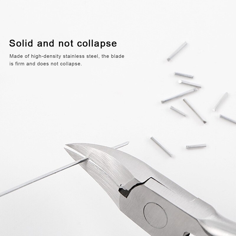 Toe Nail Clipper Cutter Nippers Heavy Duty Thick Nails Tool Cut Nail Stainless Toe Trimmer