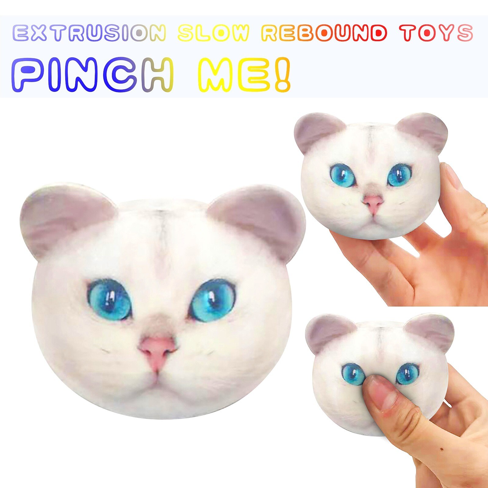 Heat Sell Squishes slow rising squishi kawaii cartoon animals child squeeze squish squishies stress relief squishy