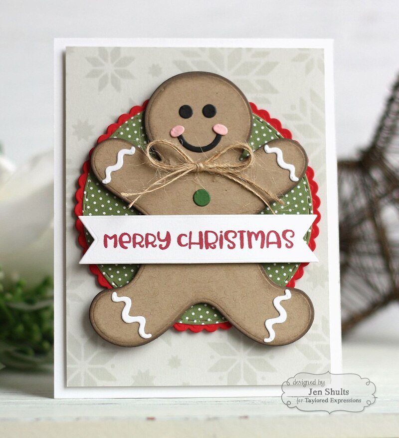 Gingerbread man boy & Girl Christmas Metal Cutting Die Stencils for DIY album Decorative Embossing Paper Cards
