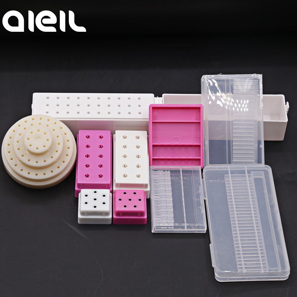 Stand Display Container Houder Nail Boor Opbergdoos Voor Nail Boor Houder Frees Voor Manicure Tool Accessoires