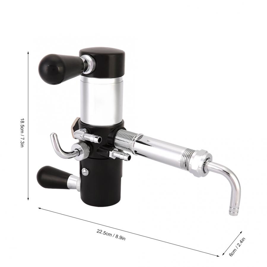 Homebrew Barware Beer Bottle Fill Beer Tap Defoaming Beer Tap for beer bar Faucet Shank With Chrome Plating Tap Dispenser