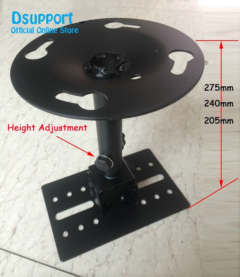 (1Pair) Tilting Speaker Bracket Ceiling Mount Speaker Hanger Wall Mount Holder Speaker Stand