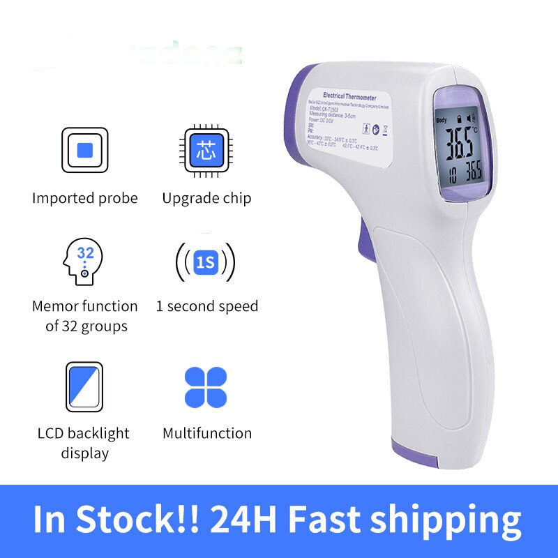Infraroodthermometer IR 50:1 Pyrometer -40°C tot 1500°C