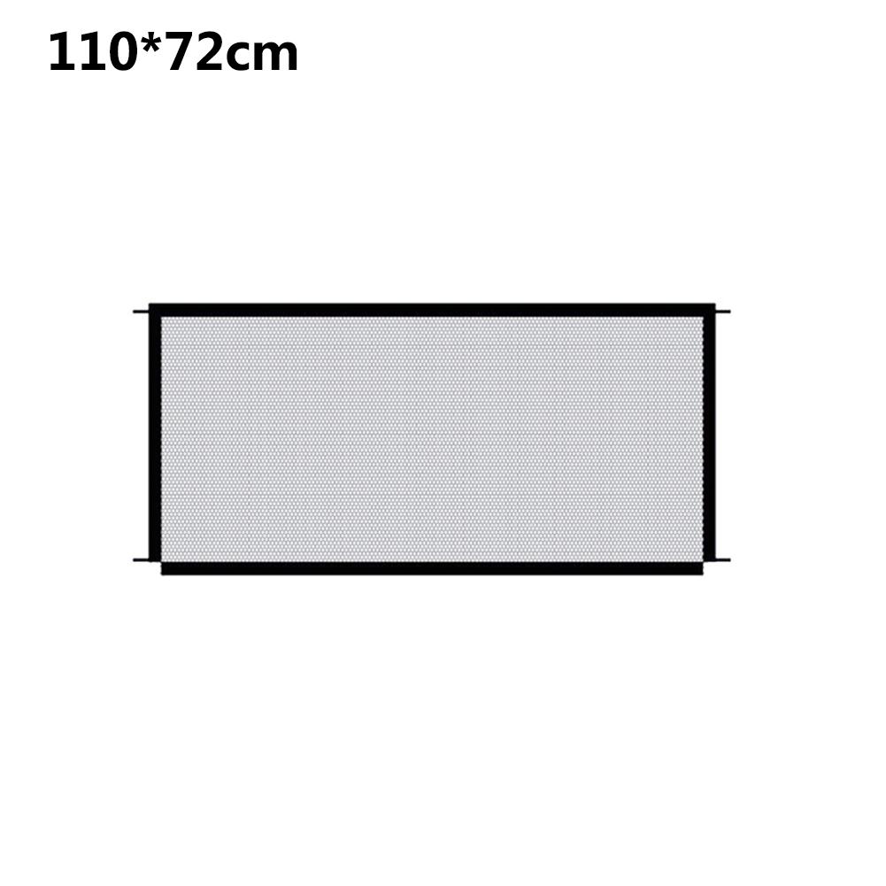 Dog Gate Ingenious Mesh Dog Fence For Indoor And Outdoor Safe Pet Dog Gate Safety Enclosure Pet Supplies: Default Title