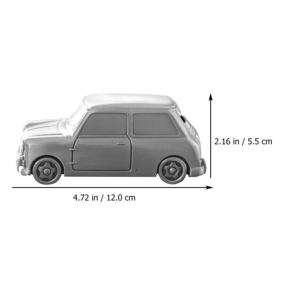 1Pc Unieke Creatieve Auto-Vorm Alloy Thuis Versiering Spaarvarken Spaarpot Saving Pot Voor Decor Kids kamer