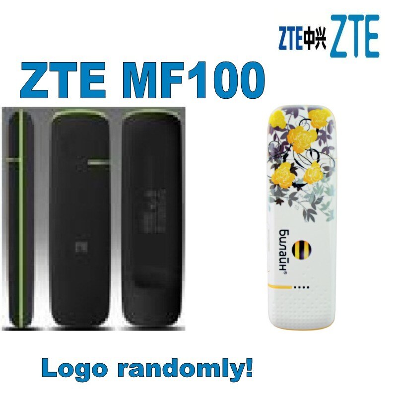 Unlocked ZTE MF100 3G 3.6M USB dongle wireless Modem