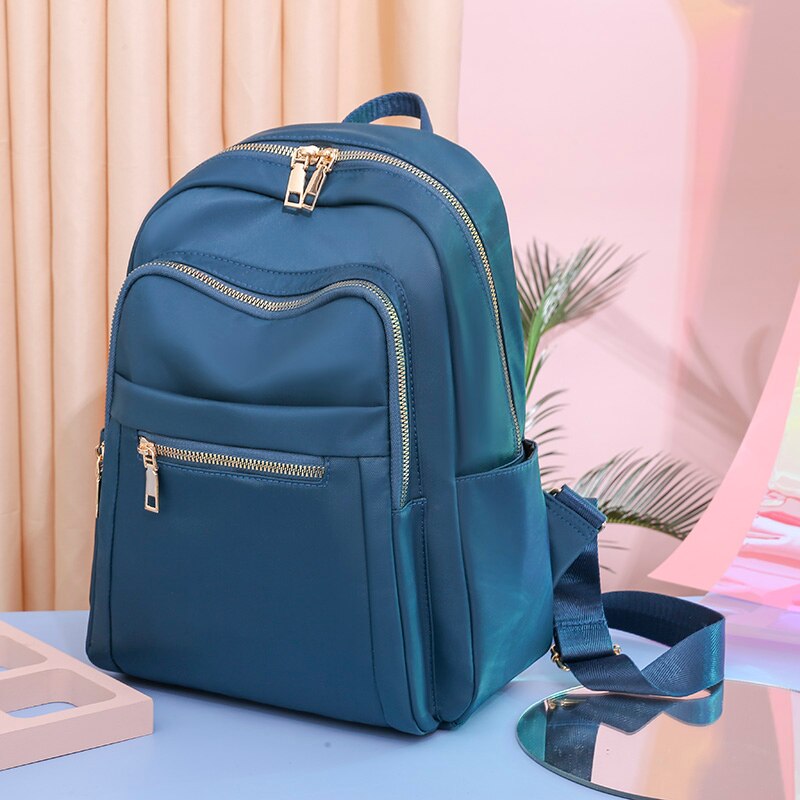 Mode Rugzak Schoudertas Terug Rugzak Academy Rugzak Rugzak Vrouwen Vrouwen Rugzak Meisje Schooltas Reizen Tote Packbag: blue