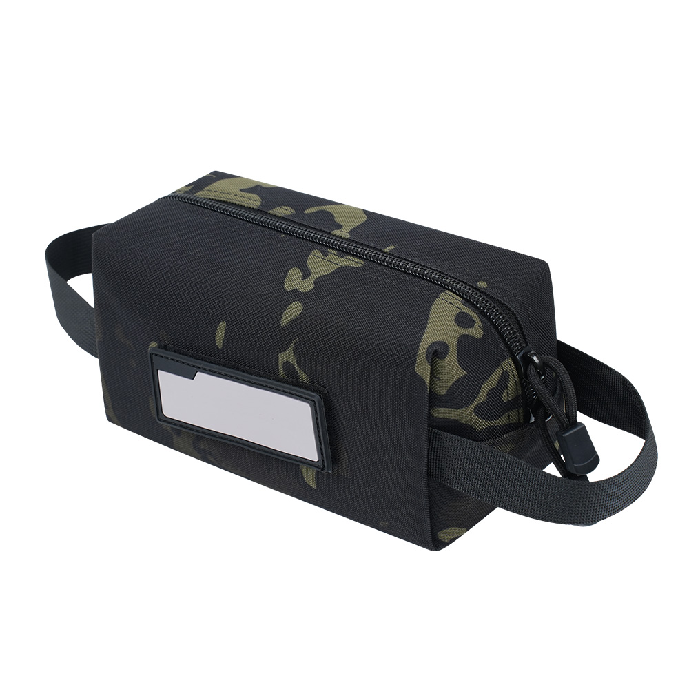 Bolsa de munición 1000D para Rifle, bolsa de transporte de balas, bolsa de herramientas EDC, bolsa multifunción, bolso de caza, caja de almacenamiento de cartuchos: Color gris