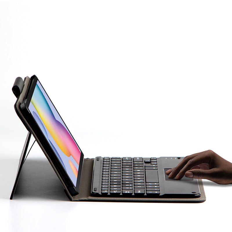 Case Voor Samsung Galaxy Tab S6 Lite Bluetooth Toetsenbord Beschermhoes Tab S6 Lite Sm P610 P615 10.4 "Tablet pc Case