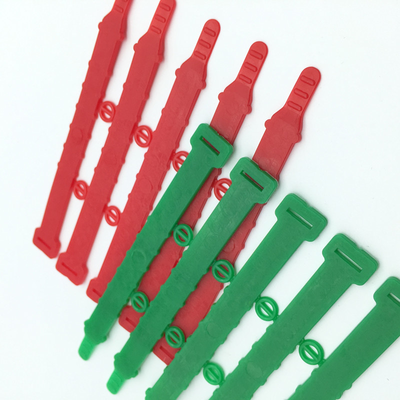 200 Pcs Een binnendiameter van 23 mm Pluimvee voet ring Fokkers Eend Gans Kip Ganzen Zwaan verstelbare Zachte materiaal