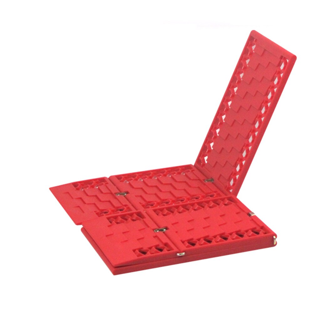 2pcs Universal Car wheel Anti-skid plate Non-Slip Mats Winter Roads Instant Traction Tire Grip Set Snow Mud Folding Auto Excaper