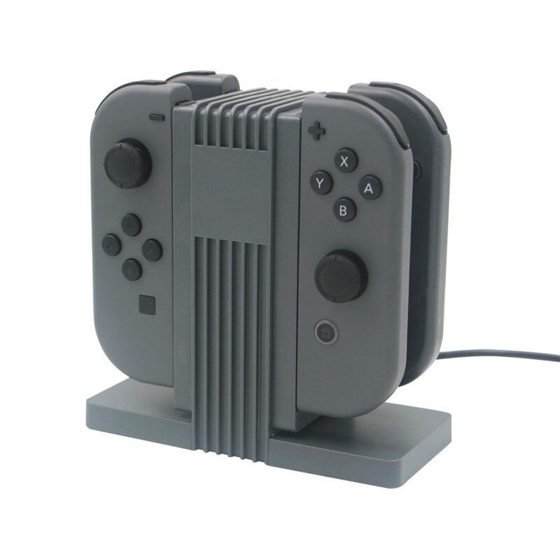 4 In 1 Charging Stand For Nintendo Switch Charger Dock With LED Indication For Left And Right Handles