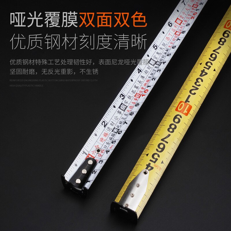Ruler Authentic feng shui chi High Precision Steel Tap Meter Stick 5 M 10 M 7.5 Measuring Tape Measures Tape Measure Ruler