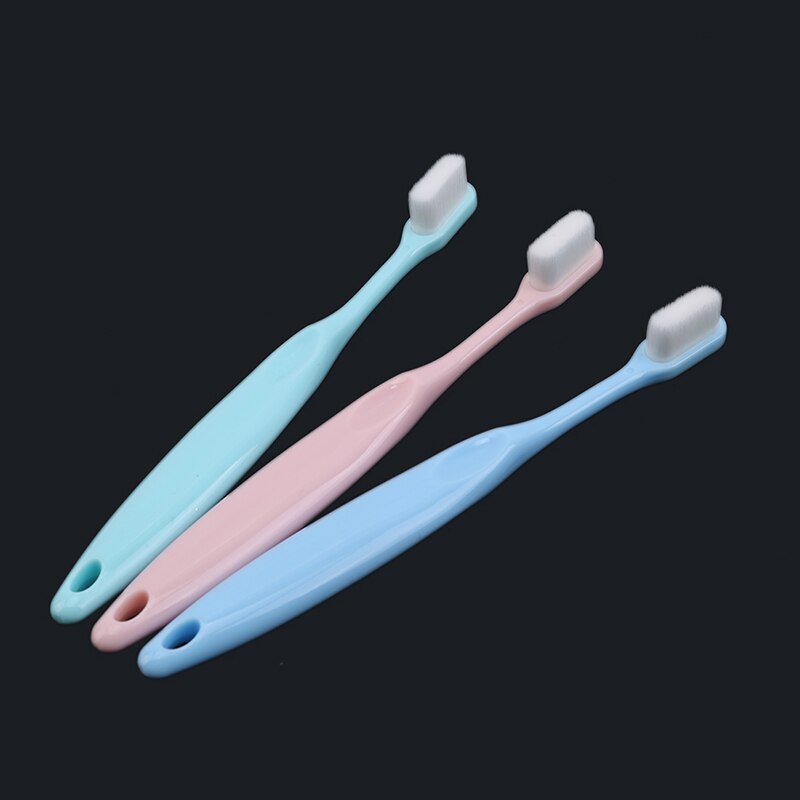 Kindertandenborstel schattig eenvoudig stijl plastic zachte haar tandenborstel antislip draagbare tandenborstels voor kinderen baby