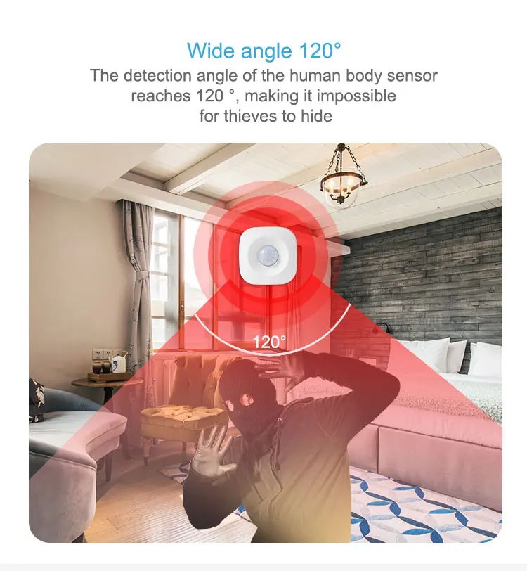 Tuya Smart Motion Sensor ZigBee WIFI PIR Bewegingsmelder Aanwezigheidssensor APP Controle Beveiliging Voor Alexa Google Home