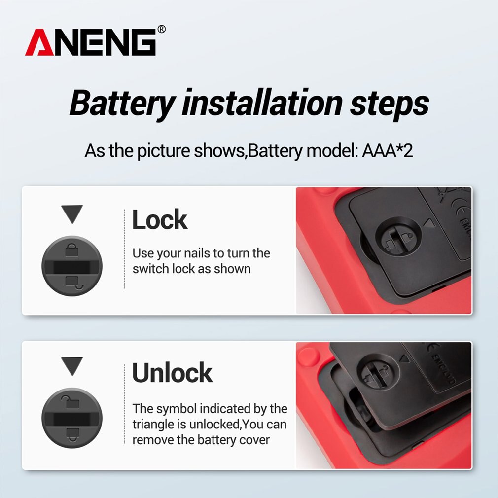 High-precision Digital Multimeter Digital Display Type Fully Automatic Multi-function High-precision Test Meter