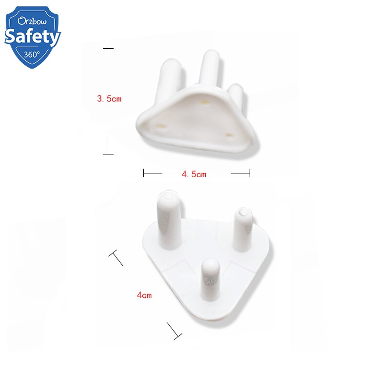 12Pcs Children Safety Power Socket Baby Electricity Protector Cover South African Standard Electrical Outlet Cover Plugs