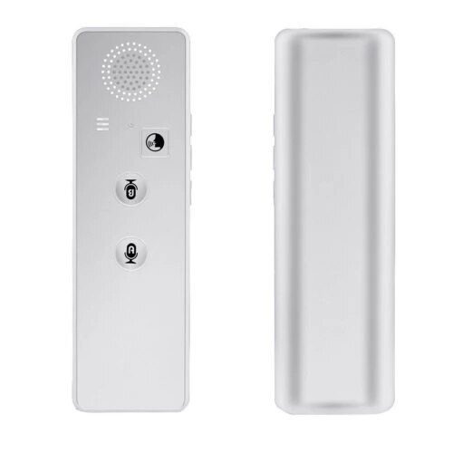 Smart Instant Voice Offline T3 Vertaler Multi-Talen Bluetooth-Compatibel Nauwkeurige Vertaling En Snelle Reactie: WHITE